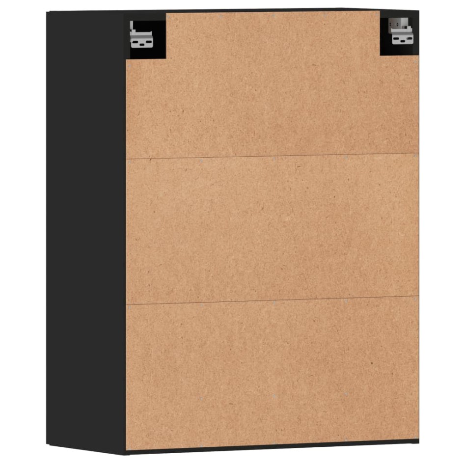 Armarios de pared 2 uds madera de ingeniería