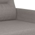 Sillón de tela gris taupé 60