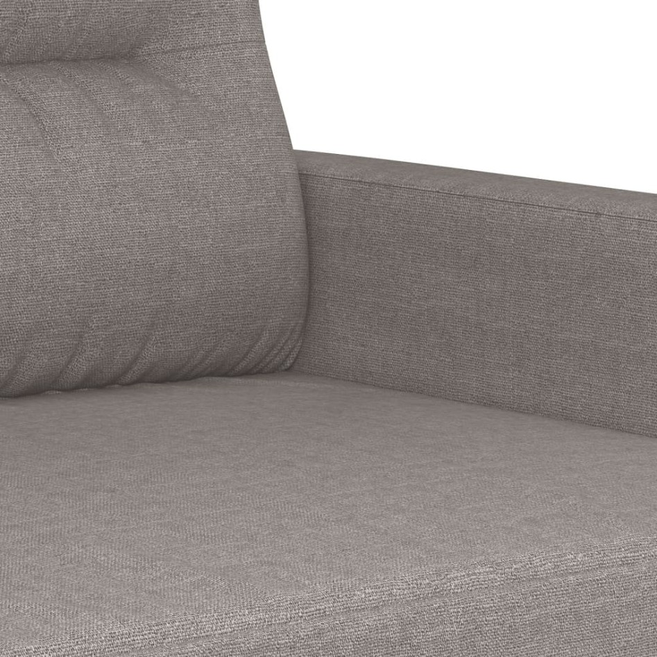 Sillón de tela gris taupé 60