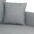 Sillón de tela gris claro 60