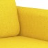 Juego de sofás con cojines 2 piezas tela amarillo