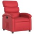Sillón reclinable de cuero sintético