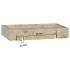 Lavabo de pared mármol crema 38x24x6,5