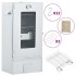 Horno ahumador de BBQ con generador humo frío acero