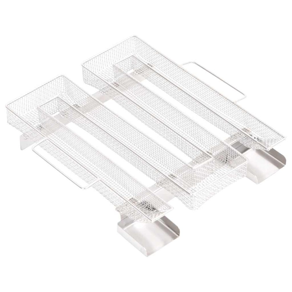 Horno ahumador de BBQ con generador humo frío acero