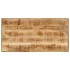 Mesa alta de hierro y madera maciza de mango 110x55x107