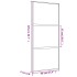 Puerta corredera dorada vidrio ESG esmerilado aluminio