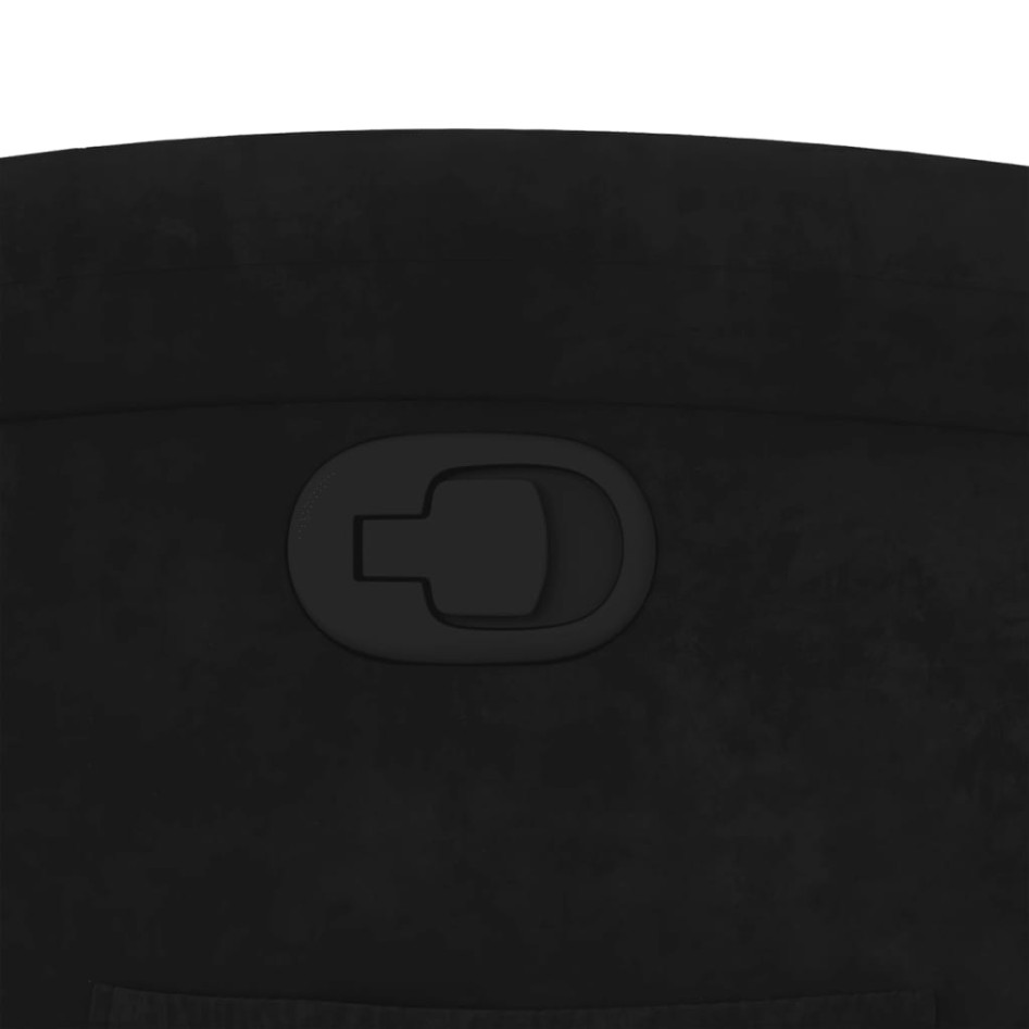 Sillón reclinable de terciopelo