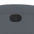 Sillón reclinable de terciopelo gris