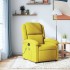 Sillón de masaje reclinable de terciopelo