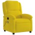Sillón de masaje reclinable de terciopelo