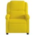 Sillón de masaje reclinable de terciopelo