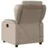 Sillón de masaje reclinable cuero sintético color