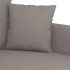 Sillón de tela gris taupé 60