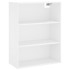 Aparador alto madera contrachapada blanco 69,5x34x180