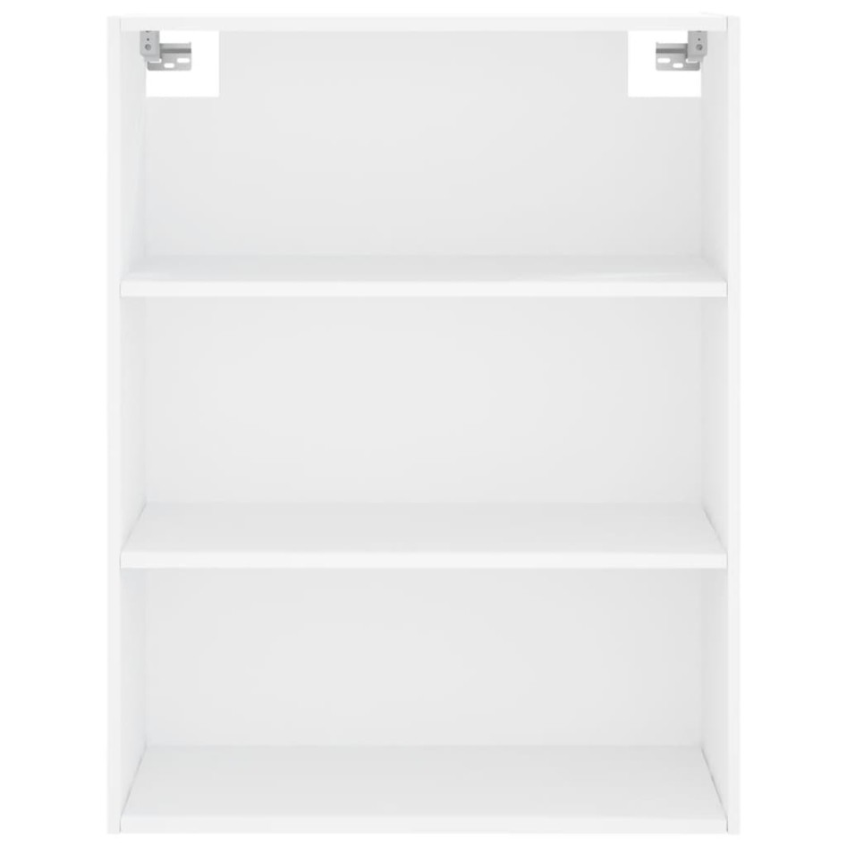 Aparador alto madera contrachapada blanco 69,5x34x180