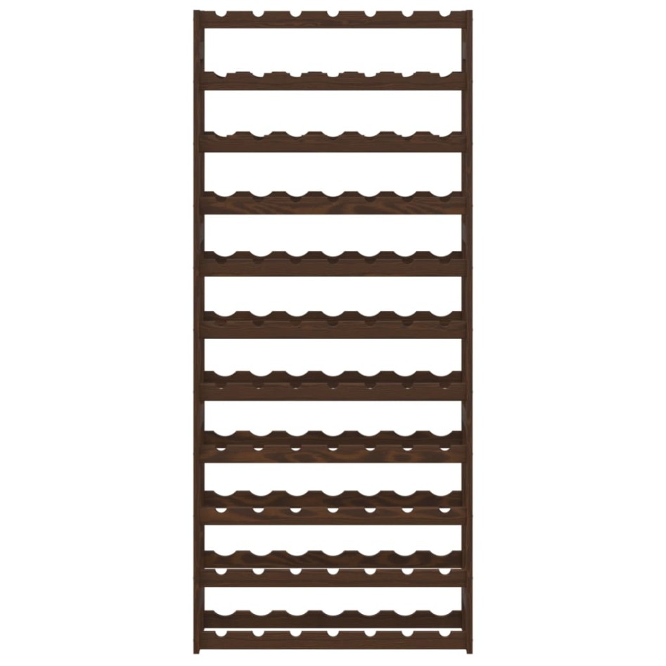 Botellero para 77 botellas madera maciza de pino