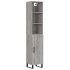 Aparador alto madera contrachapada gris Sonoma 34,5x34x180