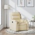 Sillón reclinable de tela