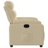 Sillón reclinable de tela