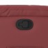 Sillón reclinable de cuero sintético rojo