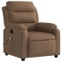 Sillón reclinable con masaje de tela