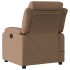 Sillón reclinable con masaje de tela