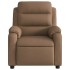 Sillón reclinable con masaje de tela