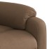 Sillón reclinable con masaje de tela