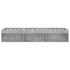 Estructura de cama gris hormigón 75x190