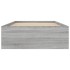 Estructura de cama gris Sonoma 100x200