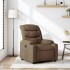 Sillón reclinable de tela