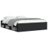 Estructura de cama negra 160x200
