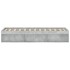 Estructura de cama gris hormigón 120x190