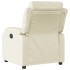 Sillón reclinable eléctrico de cuero sintético