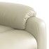 Sillón reclinable eléctrico de cuero sintético