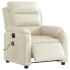 Sillón de masaje reclinable eléctrico cuero sintético