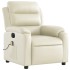 Sillón de masaje reclinable eléctrico cuero sintético