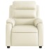 Sillón de masaje reclinable eléctrico cuero sintético