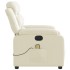 Sillón de masaje reclinable eléctrico cuero sintético