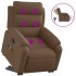 Sillón de masaje eléctrico reclinable elevable tela