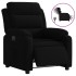 Sillón reclinable eléctrico de terciopelo