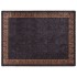 Alfombra lavable antideslizante negro y dorado 400x300
