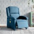Sillón reclinable de masaje eléctrico terciopelo