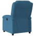 Sillón reclinable de masaje eléctrico terciopelo