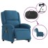 Sillón reclinable de masaje eléctrico terciopelo