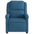 Sillón reclinable de masaje eléctrico terciopelo