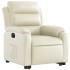 Sillón reclinable elevable eléctrico de cuero sintético