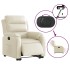 Sillón reclinable elevable eléctrico de cuero sintético