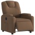 Sillón reclinable eléctrico de tela